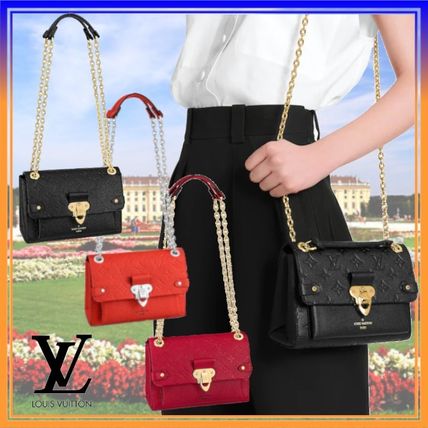 Louis Vuitton MONOGRAM EMPREINTE Monogram 2WAY Chain Leather Elegant Style Crossbody Logo M44550 M44883 M44554 