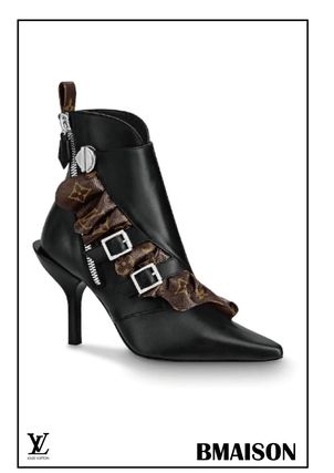 Louis Vuitton 2019 20AW Lv Janet Ankle Boot 1A586E 