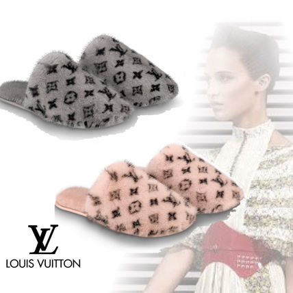 Louis Vuitton 2019 20AW Casual Style Fur Elegant Style Shoes 1A5U3T 1A5U3X 