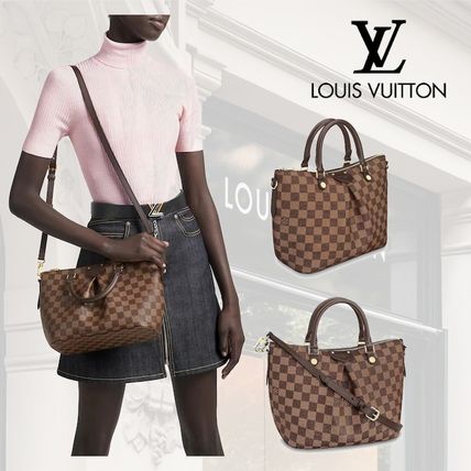 Louis Vuitton DAMIER Leather Totes N41545 