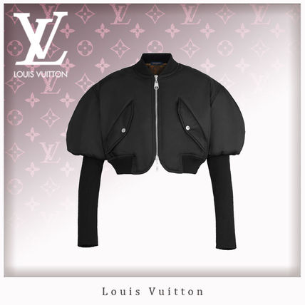 Louis Vuitton 2020 SS Puff Sleeve Bomber Jacket