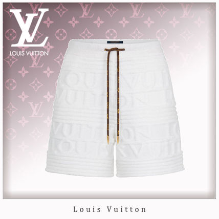Louis Vuitton 2020 21AW Casual Style Wool Silk Blended Fabrics Plain Shorts 1A83EC 1A83EB 1A83EA 1A83E9 