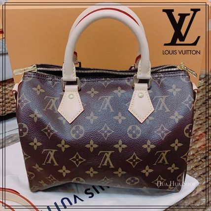 Louis Vuitton 2020 SS 2WAY Plain Leather Logo Handbags N41368  N41374 M41113 