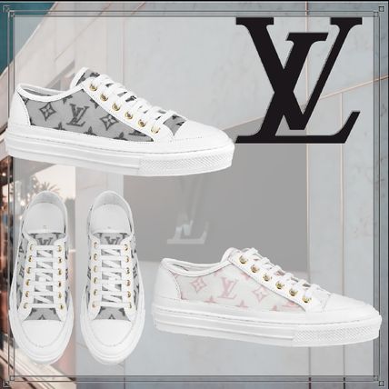 Louis Vuitton MONOGRAM 2020 SS Monogram Casual Style Unisex Street Style Low Top Sneakers 1A87EM 1A87F2 