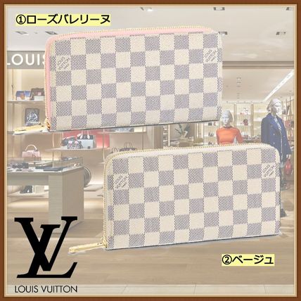 Louis Vuitton DAMIER AZUR 2020 SS Zippy Wallet N63503 N41660 