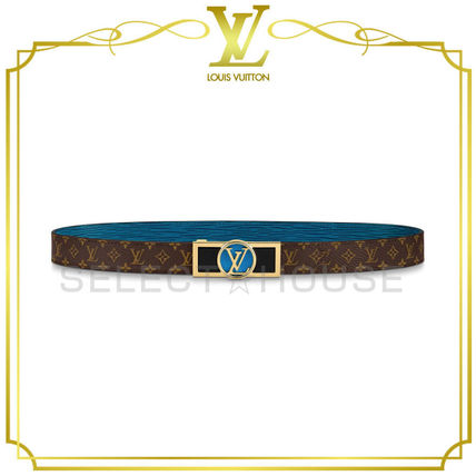 Louis Vuitton 2020 SS Monogram Leather Belts MP245U MP245 