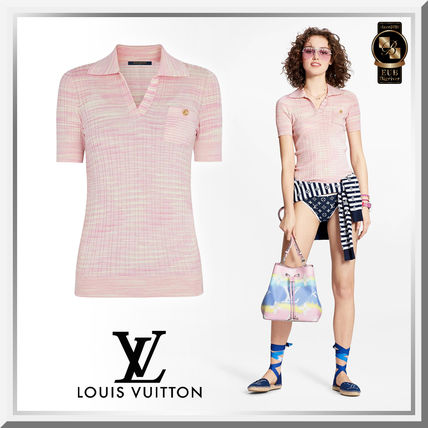 Louis Vuitton 2020 SS Casual Style Wool Street Style Short Sleeves Polos
