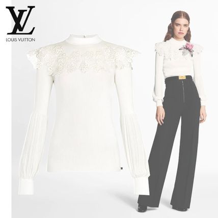 Louis Vuitton Pullover With Lace 1A7UBY 