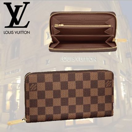 Louis Vuitton DAMIER 2018 SS Zippy Wallet N41661 