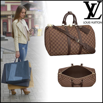 Louis Vuitton DAMIER 2020 SS Keepall Bandouli