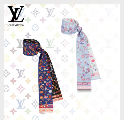 Louis Vuitton 2020 21AW Casual Style Silk Plain Party Style Office Style M76430 M76431 