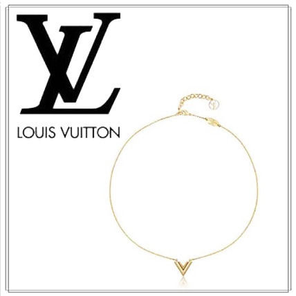 Louis Vuitton V 2020 SS Casual Style Brass Office Style Elegant Style 