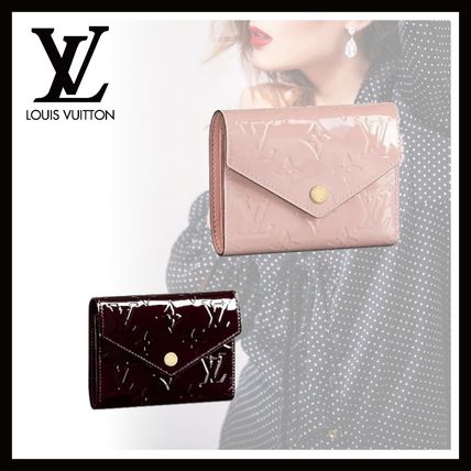 Louis Vuitton MONOGRAM VERNIS 2019 20AW Victorine Wallet M62427 M62428 