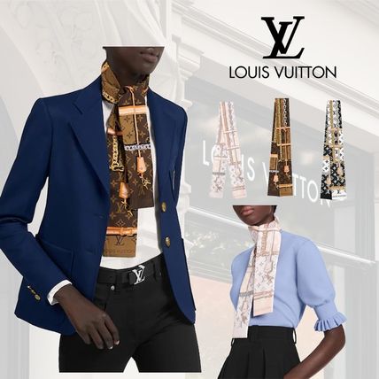 Louis Vuitton MONOGRAM Silk Lightweight Scarves  Shawls M70637 M78656 M78655 