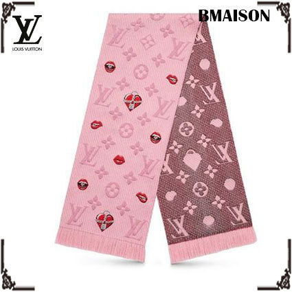 Louis Vuitton 2019 20AW Logomania Lucky Monogram Scarf M76178 