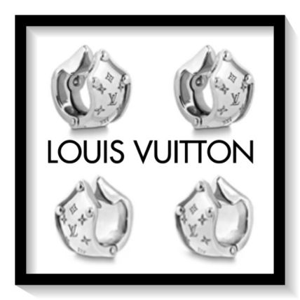Louis Vuitton Nanogram Clip Earrings M69023 
