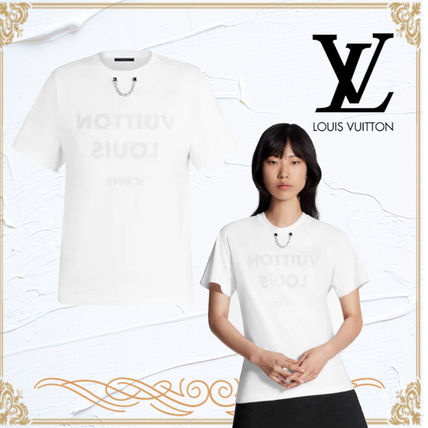 Louis Vuitton 2020 SS Crew Neck Cotton Short Sleeves Logo T Shirts 1A5TRO 