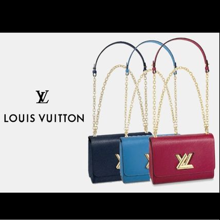 Louis Vuitton EPI 2020 Cruise Casual Style 2WAY Plain Leather Party Style Crossbody Logo 