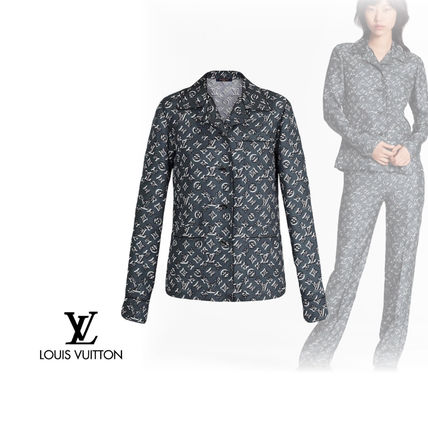 Louis Vuitton 2019 20AW Monogram Shadow Pyjama Top 1A63A2 