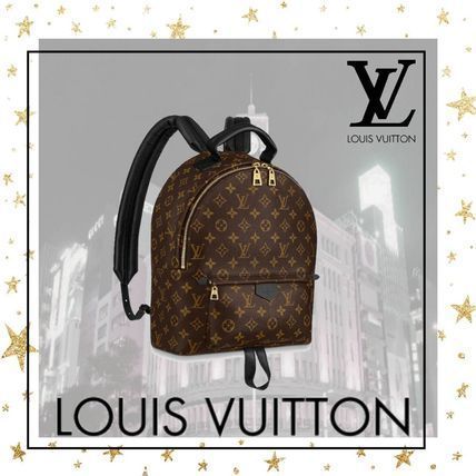 Louis Vuitton MONOGRAM Casual Style Elegant Style Backpacks 