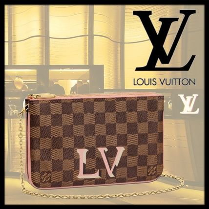 Louis Vuitton 2020 SS Double Zip Pochette N60254 