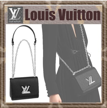 Louis Vuitton EPI Casual Style Calfskin 2WAY Chain Plain Leather Party Style M50332 