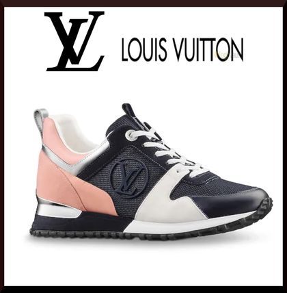 Louis Vuitton 2018 19AW Rubber Sole Casual Style Blended Fabrics Leather Logo 