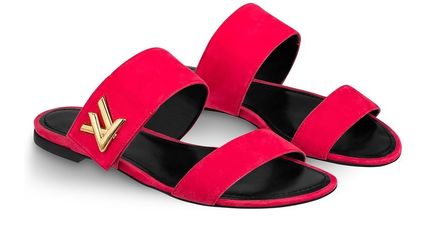 Louis Vuitton TWIST 2020 21AW Leather Party Style Elegant Style Sandals 