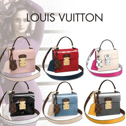 Louis Vuitton MONOGRAM VERNIS Monogram 2WAY Leather Elegant Style Crossbody Shoulder Bags 