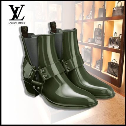 Louis Vuitton 2020 SS Rubber Sole Plain Logo Rain Boots Boots 1A66XZ 