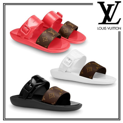 Louis Vuitton MONOGRAM 2020 SS Sunbath Flat Mule 1A66XQ 1A66WY 1A66X5 