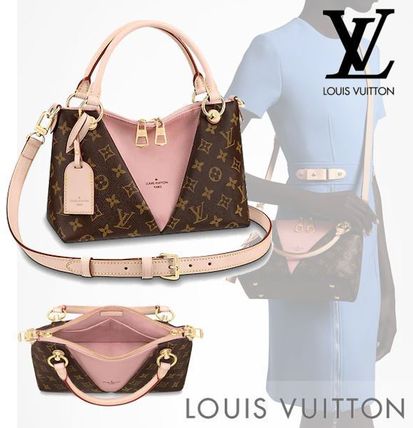 Louis Vuitton Leather Totes M43967 