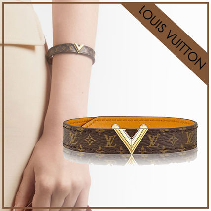Louis Vuitton Casual Style Party Style Office Style Elegant Style M6042G ESSENTIAL V BRACELET 