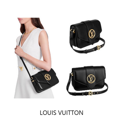 Louis Vuitton 2020 21AW Casual Style Leather Party Style Office Style Elegant Style M55948 