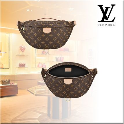 Louis Vuitton Monogram Casual Style Leather Crossbody Logo Hip Packs M43644 