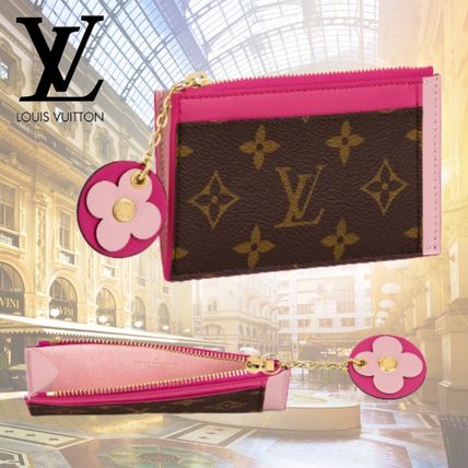 Louis Vuitton MONOGRAM Monogram Unisex Street Style Plain Leather Long Wallet M67494 
