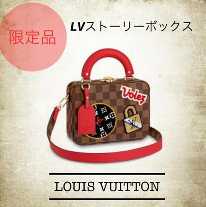 Louis Vuitton Leather Elegant Style Logo Shoulder Bags 