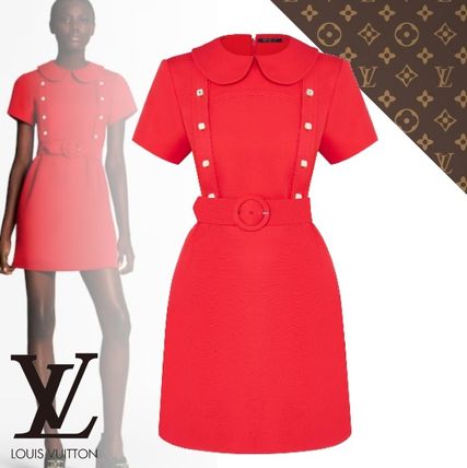 Louis Vuitton 2020 SS Belted Dress 1A7TL1 