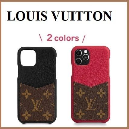 Louis Vuitton MONOGRAM 2020 SS Monogram Unisex Leather Logo iPhone 11 Pro Smart Phone Cases M69095 M69094 