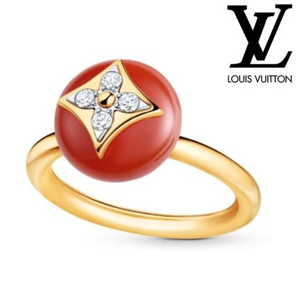 Louis Vuitton 2020 SS Party Style 18K Gold Elegant Style Formal Style Rings