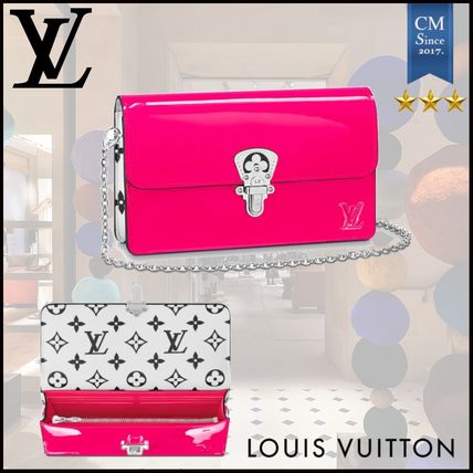 Louis Vuitton MONOGRAM 2020 SS Monogram 2WAY Chain Leather Crossbody Logo Shoulder Bags 