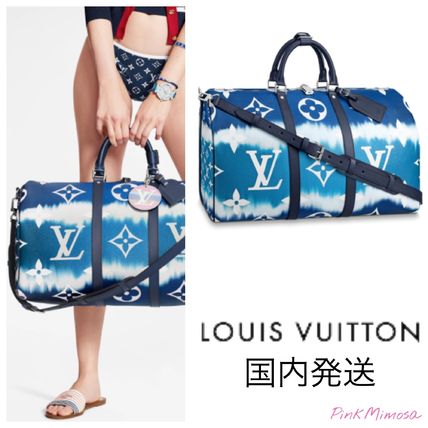 Louis Vuitton MONOGRAM 2020 SS Boston  Duffles M45117 