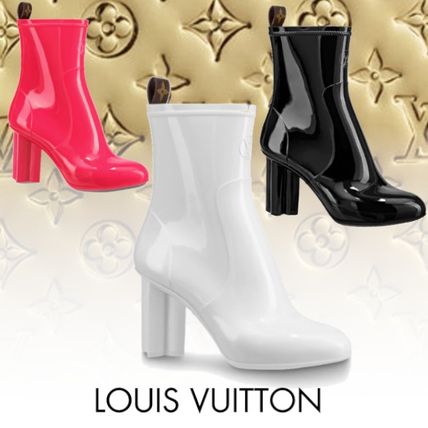 Louis Vuitton Rubber Sole High Heel Boots 1A66WD 