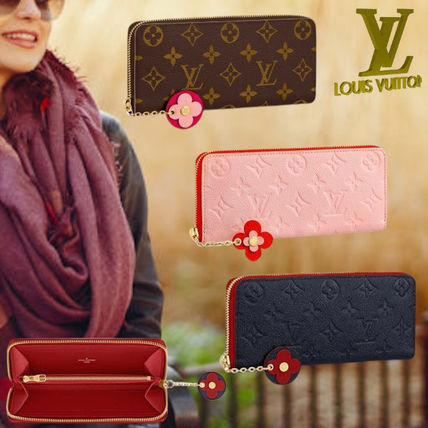 Louis Vuitton MONOGRAM EMPREINTE Long Wallets M68314 M64161 M68325 