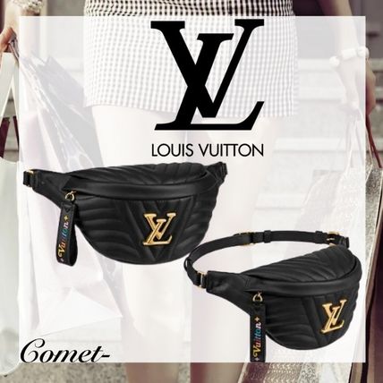 Louis Vuitton Monogram Casual Style Calfskin Blended Fabrics Plain M53750 