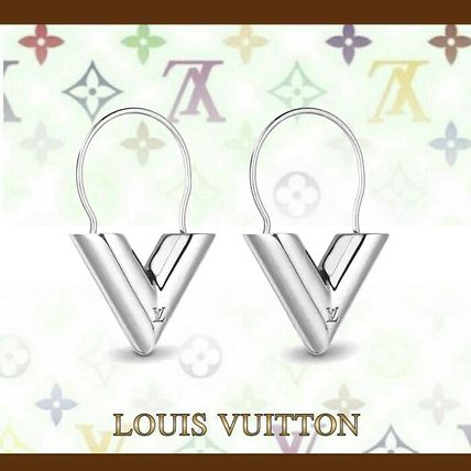 Louis Vuitton 2020 SS Essential V Hoop Earrings M63199 