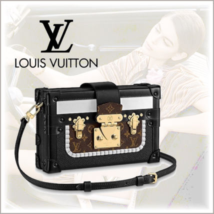 Louis Vuitton PETITE MALLE 2019 20AW Monogram Casual Style 2WAY Leather Party Style Elegant Style M55436 