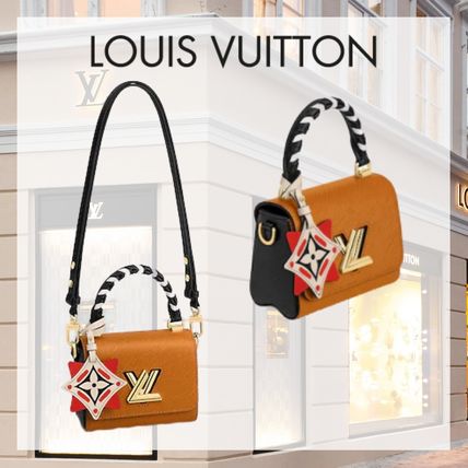 Louis Vuitton Leather Logo Shoulder Bags M56849 