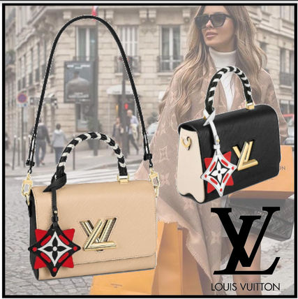 Louis Vuitton 2WAY Leather Logo Shoulder Bags M56779 M56780 