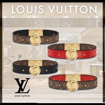 Louis Vuitton 2019 SS Lv Circle Reversible Bracelet M6268E M6173E 